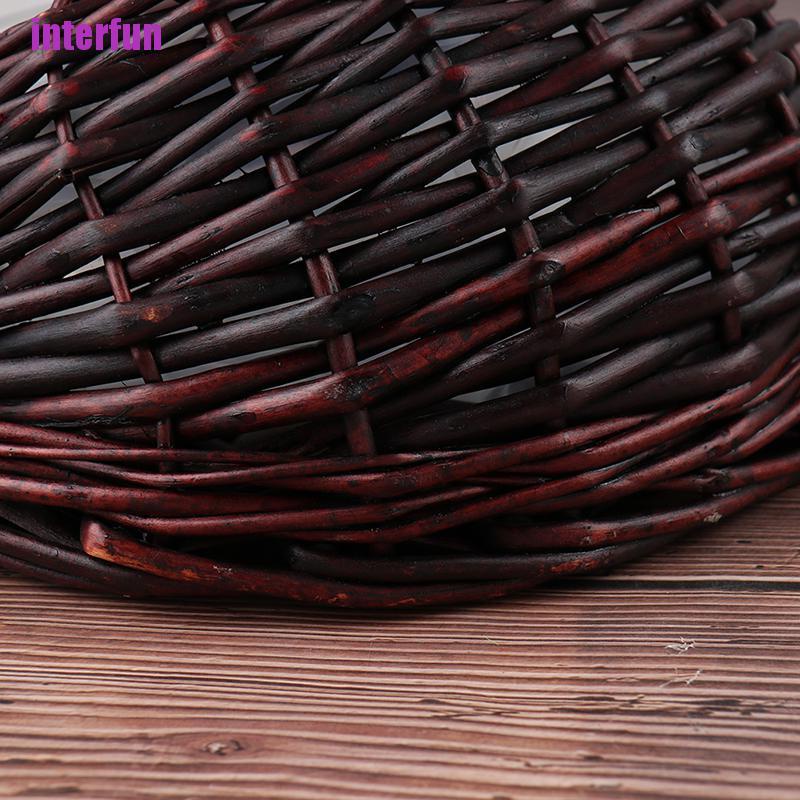 Giỏ Mây Treo Tường Đựng Chậu Hoa Tiện Dụng