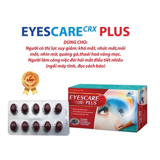 Viên Sáng Mắt Eyescare Plus - Khỏi Lo Các Bệnh Về Mắt - Giảm Khô Mắt, Nhức Mỏi Mắt - Ngày Dùng 1 Viên - Hộp 30 Viên