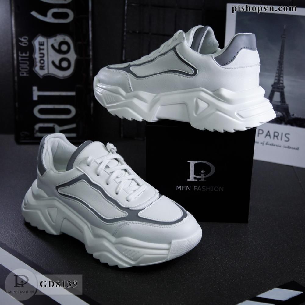 [Giày Da Nam] Giày Sneaker Nam Có Viền Phản Quang Cực Chất GD8139 shopthoitrang | BigBuy360 - bigbuy360.vn