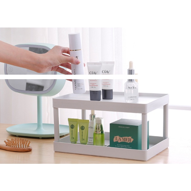 Kệ đựng đa năng 2 tầng, 3 tầng dùng trong phòng khách, phòng ngủ, phòng tắm, nhà bếp