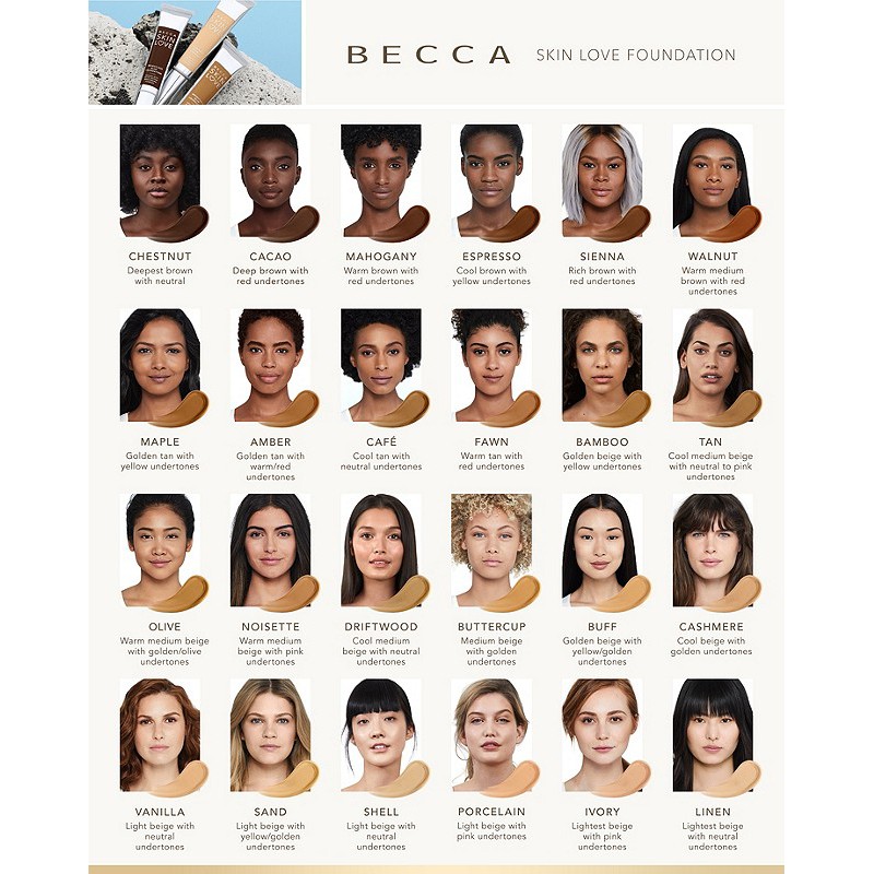 Becca - Kem Nền Becca Skin Love Weightless Blur Foundation 35ml