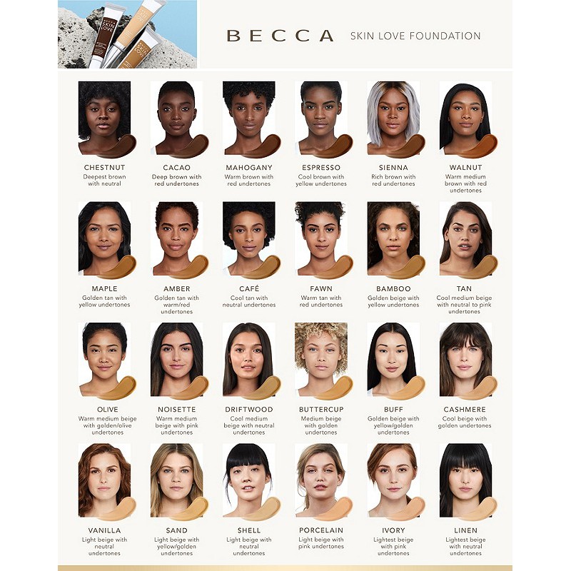 Becca - Kem Nền Becca Skin Love Weightless Blur Foundation 35ml