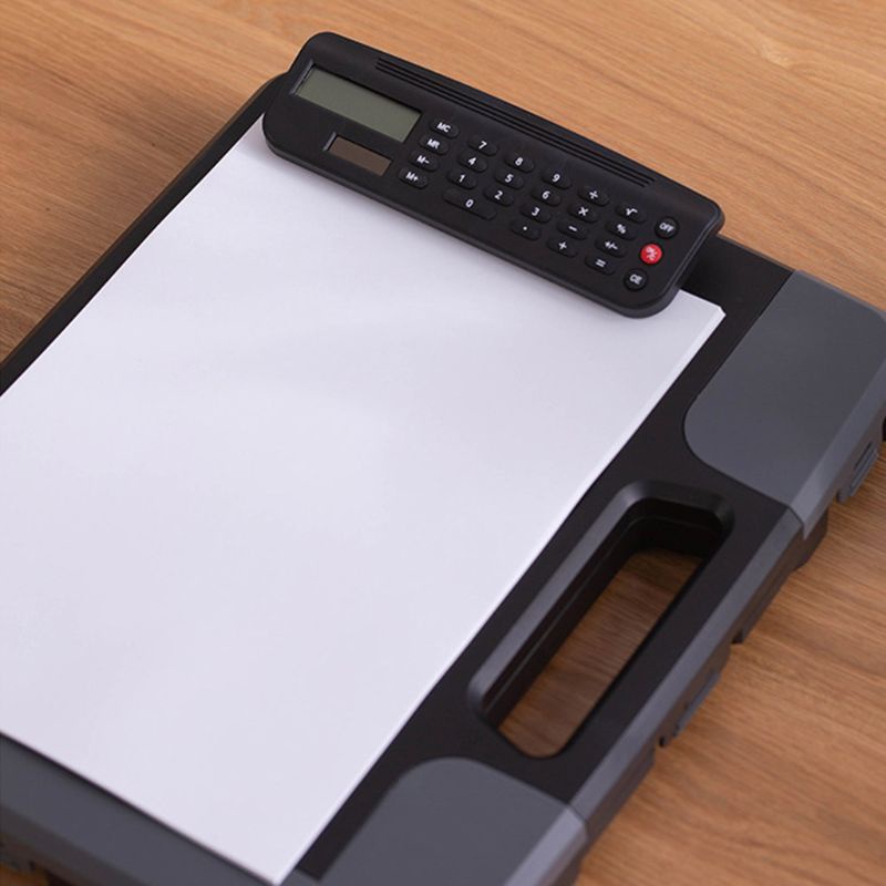 Bảng Kẹp Tài Liệu Khổ A4 Kèm Máy Tính Chuyên Dụng