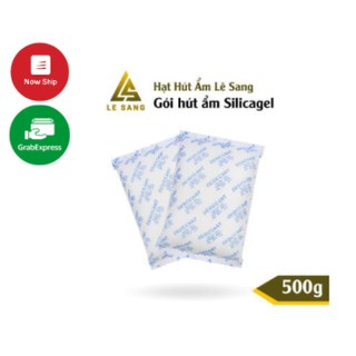 Gói hút 500 gram dùng cho nội thất, hút ẩm tủ quần áo, két sắt gia đình, bảo quản thực phẩm các loại
