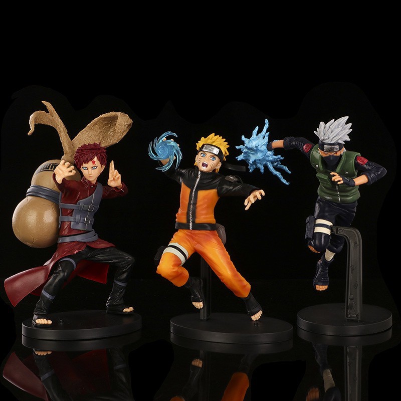 Mô hình nhân vật Kakashi , Gaara, Naruto - Naruto