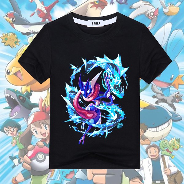 (SALE) Áo Thun Giá Rẻ Pokemon - Gekkouga cực chất