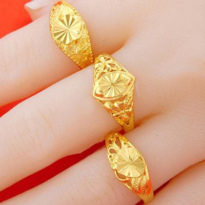 NHẪN NỮ MẠ VÀNG