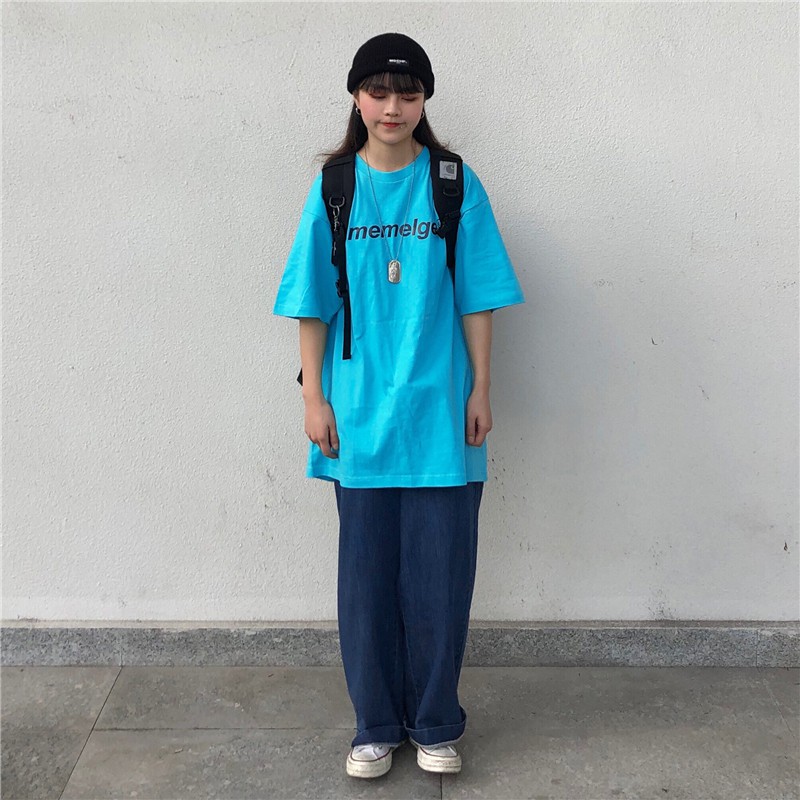 Áo thun tay lỡ unisex Yinxx, áo phông form rộng ATL913