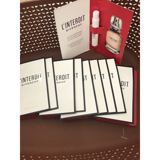 [Anh thật ]vial nước hoa givenchy linterdit edp