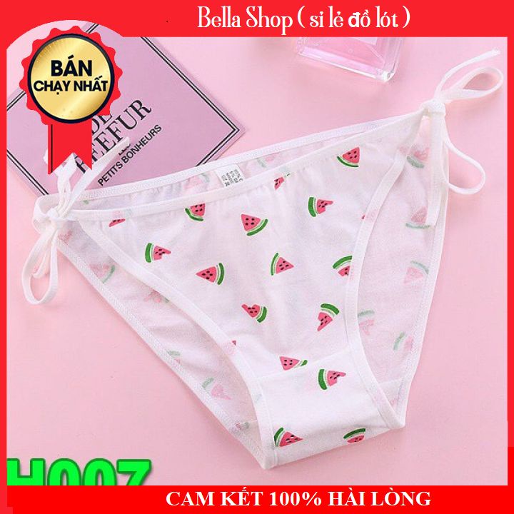 Quần Lót Nữ Buộc Dây Hoạ Tiết Kute, Đáng Yêu - Gợi Cảm, Sexy H007 | BigBuy360 - bigbuy360.vn