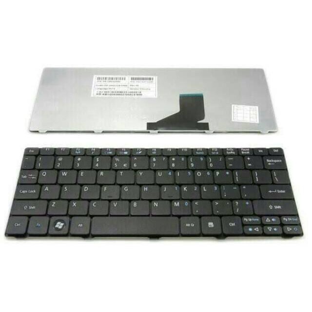 Bàn Phím Laptop Màu Đen Acer Aspire One Ao 532 D255 D257 D260 D270 532h 533 Aspire 521