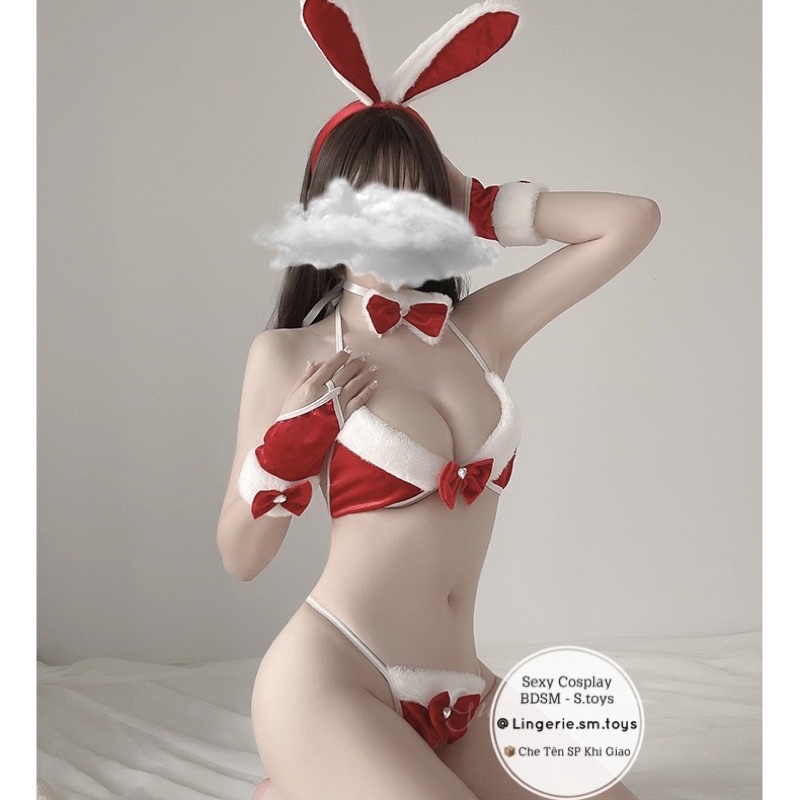 QR1215 Cosplay Phong Cách Thỏ Bunny Dễ Thương - Fullset Nhiều Phụ Kiện @lingerie.sm.toys | BigBuy360 - bigbuy360.vn