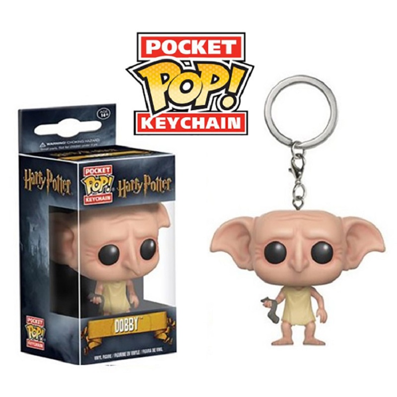 1 Móc Khóa Funko POP Dumbledore Hedwig Fawkes Bằng PVC