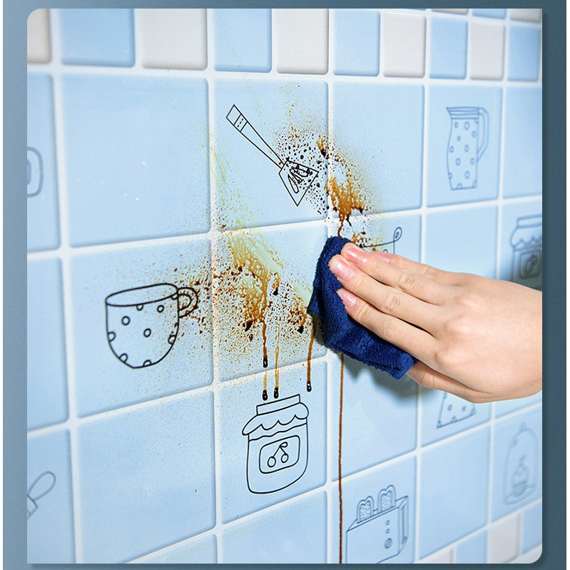 Giấy Cuộn Dán Bếp Hoa Văn Kích Thước 3 X 0.6m – Dumi Shop