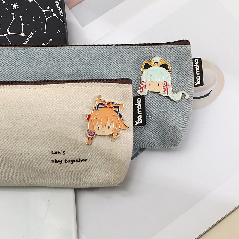 Huy Hiệu Cài Áo Hình Yoimiya Kamisato Ayaka