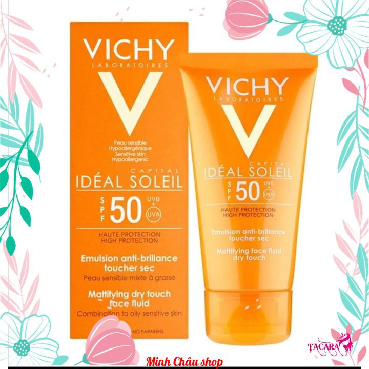 [ Có Sẵn] Kem Chống Nắng Vichy Ideal Soleil SPF50 Pháp _mỹ phẩm chính hãng