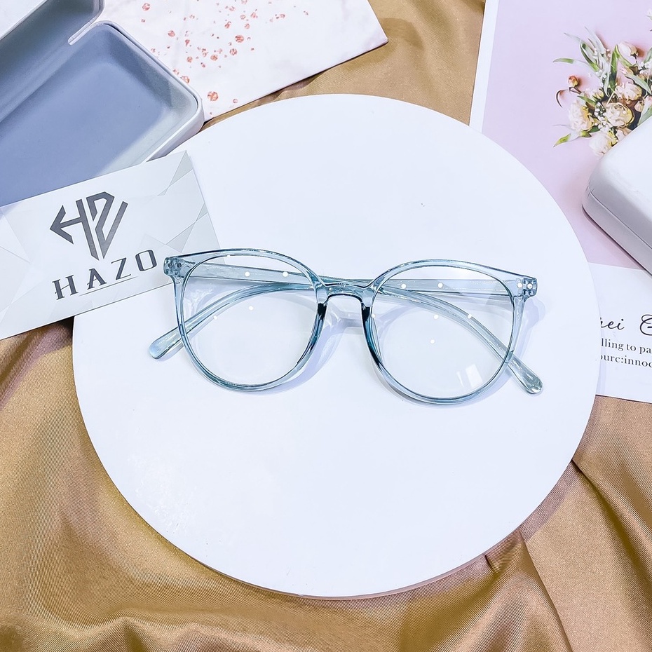 Kính Form tròn Nam Nữ 433 Chất liệu nhựa hàn quốc kiểu dáng hot trend