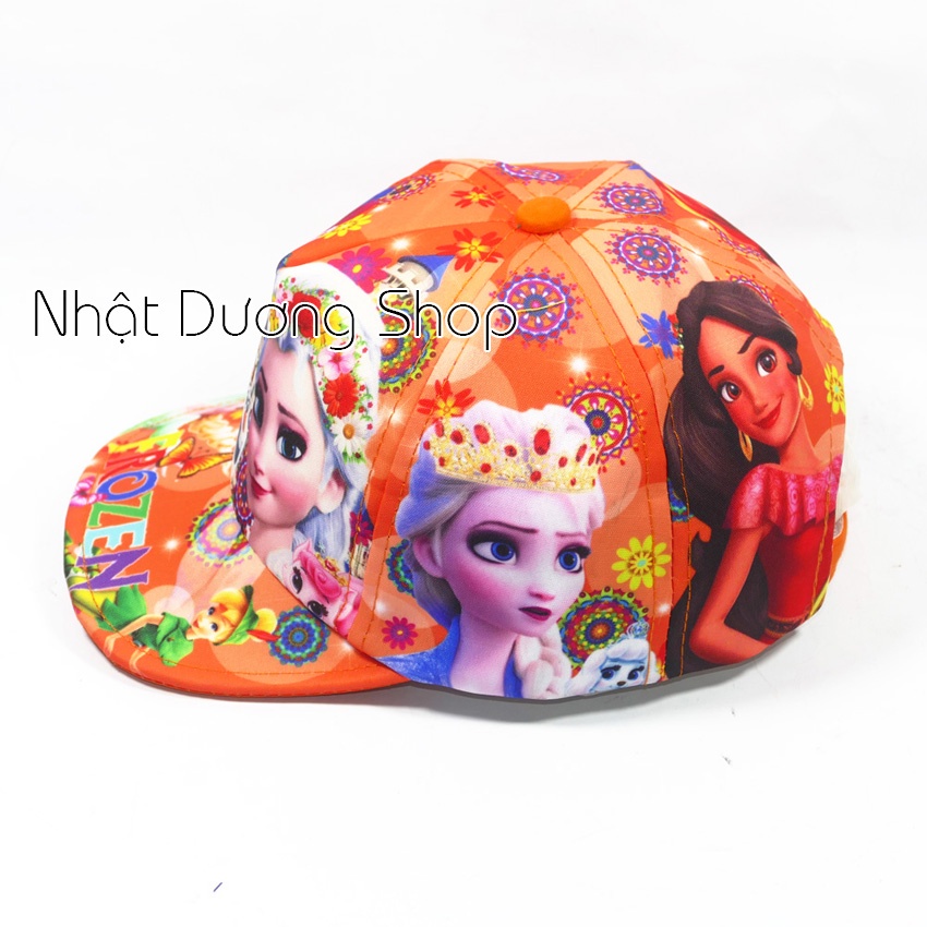 [ Hình thật ]Nón kết nhí công chúa cho trẻ em nhiều màu - Chất liểu vải Cotton cao cấp tạo cảm giác êm ái cho bé