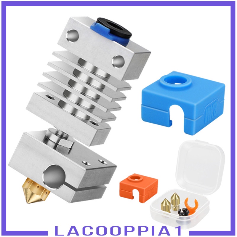 [LACOOPPIA1] All Metal Hot End Kit for Creality CR-10 CR-10S CR-10-S5 CR-10 MINI Ender 2 Ender 3 Pro Ender 5, This is Metal Conversion Kit for Creality printers