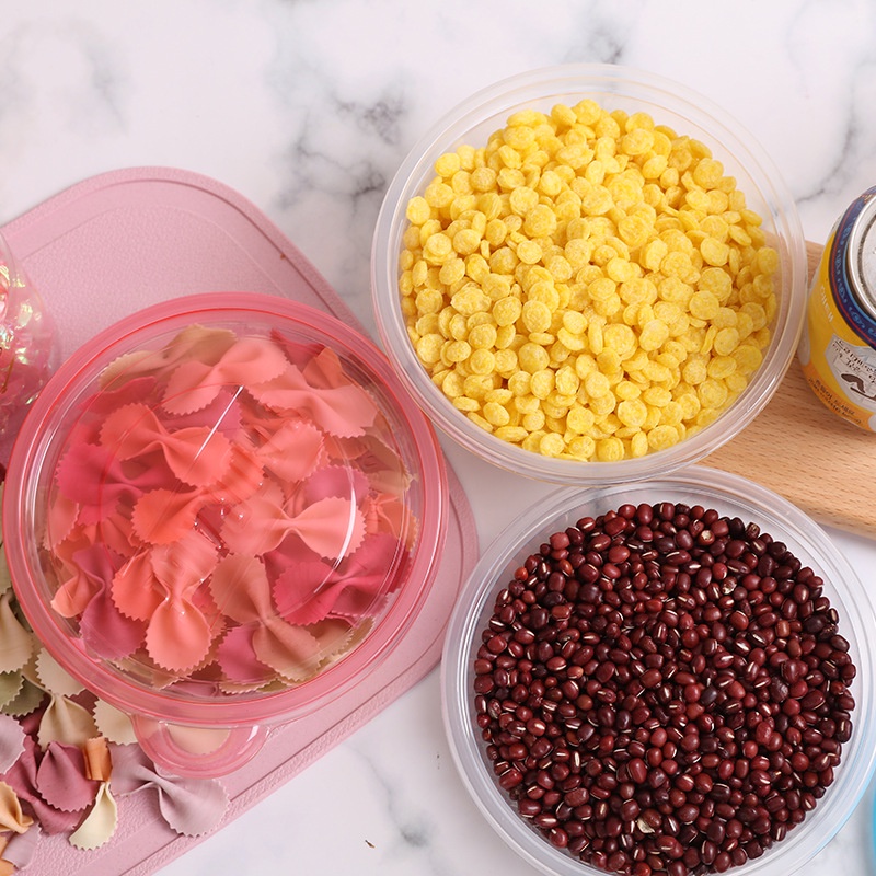 Hộp nhựa trong suốt đựng thực phẩm dùng một lần hai kiểu dáng tùy chọn