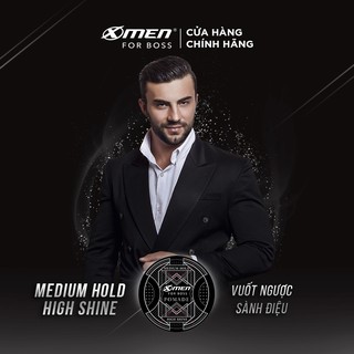 Pomade Tạo Kiểu Tóc X-men For Boss Medium Hold 60g