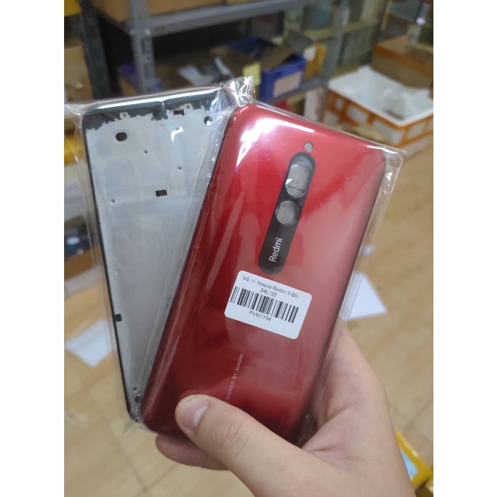 Vỏ bộ Xiaomi Redmi 8 Đỏ Zin new