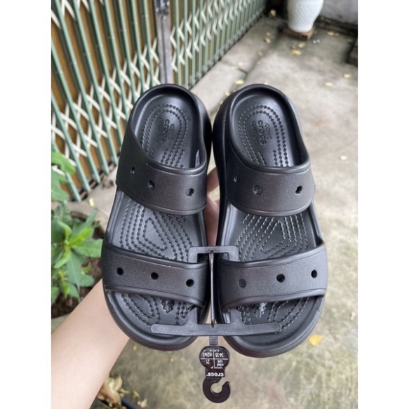 DEPCROSS Dép CROSS đế cao 9cm thời trang Hàn Quốc phong cách đường phố chất lượng cao, giá tốt size 35 đến 40 Suc bit da