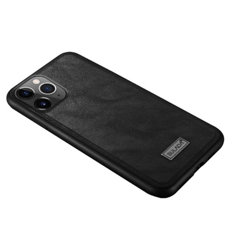 IPHONE 11 PRO MAX/11/11 PRO_ ỐP LƯNG VÂN DA HIỆU SULADA CAO CẤP
