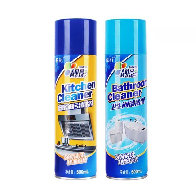 Chai Xịt Tẩy Bếp Nhà Tắm Đa Năng Kitchen Cleaner - Bathroom Cleaner NC41