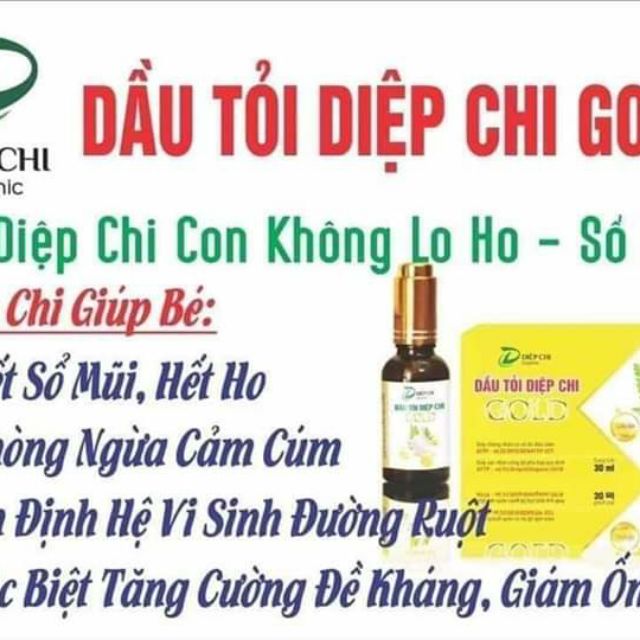 DẦU TỎI DIỆP CHI GOLD