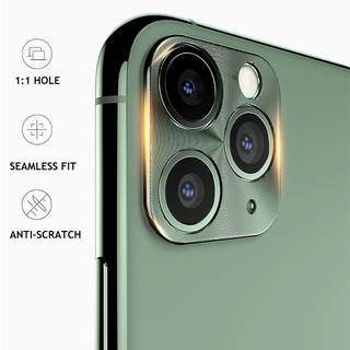 For iPhone 12 Mini 11 Pro Max Metal Back Camera Lens Guard Circle Case Cover Ring Protector
