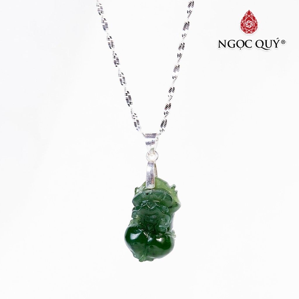 Mặt dây chuyền tỳ hưu ngọc bích nephrite - Ngọc Quý