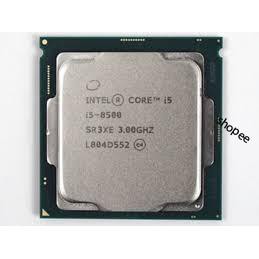 CPU intel I5 - 8500+ I5 - 8400 tray không box+tản