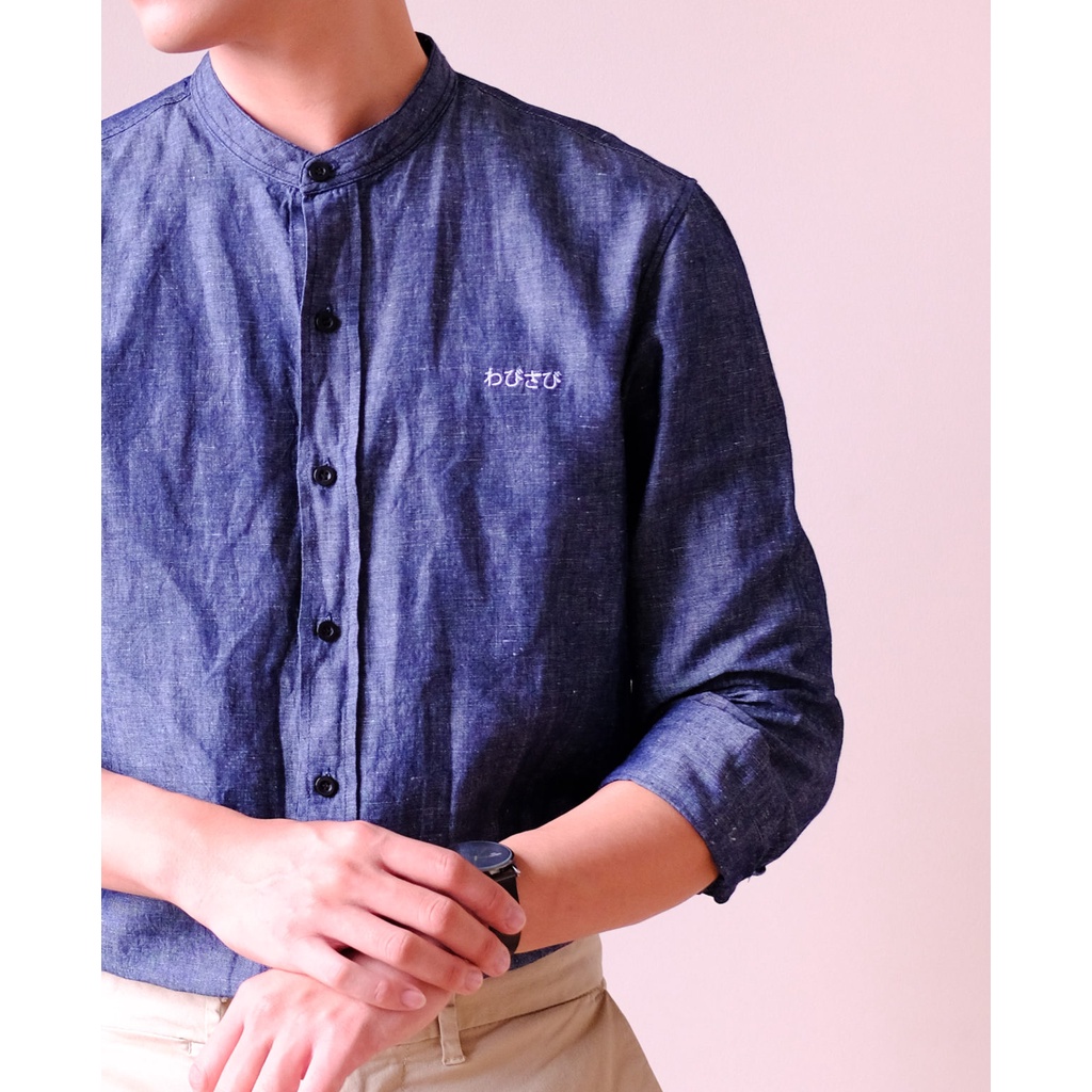 Áo sơ mi nam Wabi Sabi - vải linen cao cấp - chính hãng Hayho Concept