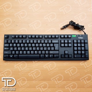 Bàn phím chuột cũ chơi game Fuhlen, CoolerPlus các loại còn dùng tốt - Bàn phím chuột gaming cũ