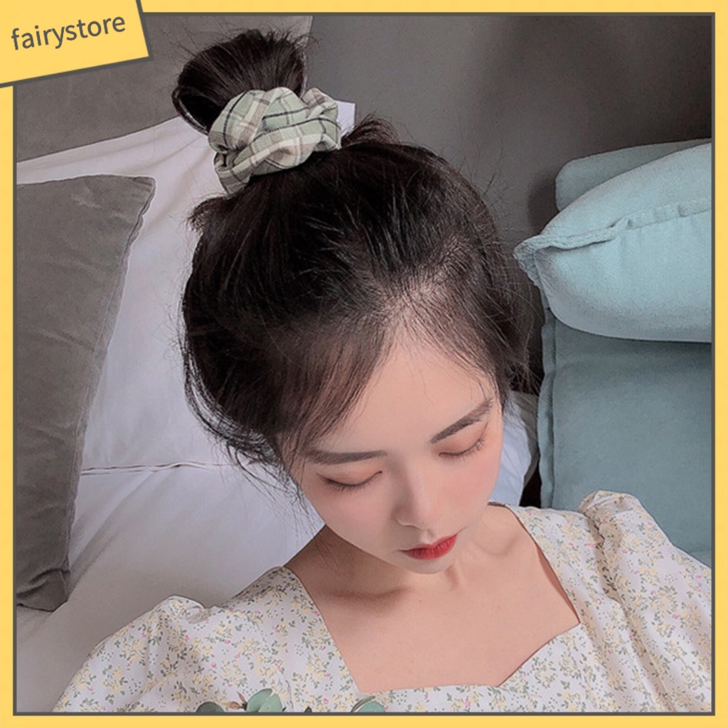 Dây Cột Tóc Phong Cách Hàn Quốc Xinh Xắn Cho Nữ