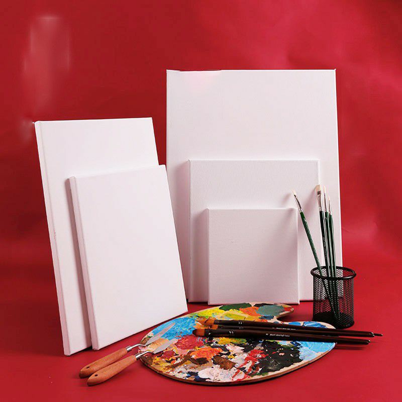 Khung Toan, Bố Canvas Hàn Quốc Vẽ Tranh Acrylic, Sơn Dầu 20*40-50*60cm