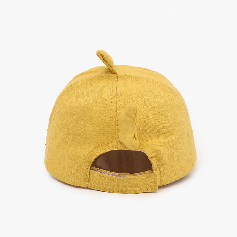 Mũ Cotton Mềm Chống Nắng Thêu Họa Tiết Hoạt Hình Thời Trang Xuân Hè Cho Bé Sơ Sinh