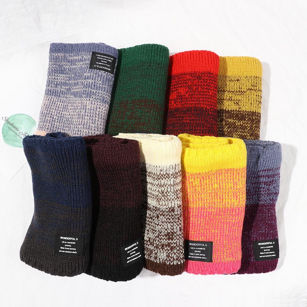 ESPO Khăn Choàng Cổ Dệt Kim Dày Dặn Thời Trang Mùa Đông