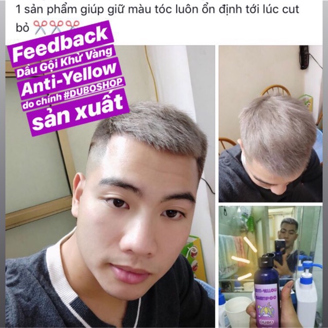 [CAM KẾT HIỆU QUẢ] Dầu Xả Khử Vàng Anti Yellow Conditioner (50ml - 200ml)