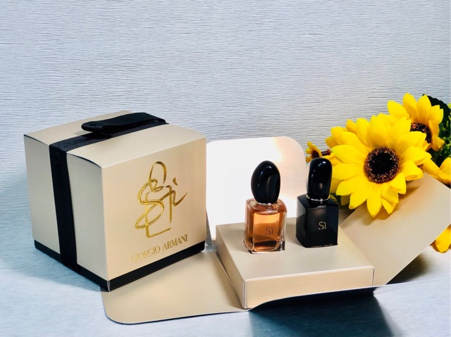 Bộ nước hoa nữ mini Giorgio Armani Sì 2pcs x 7ml EDP | BigBuy360 - bigbuy360.vn