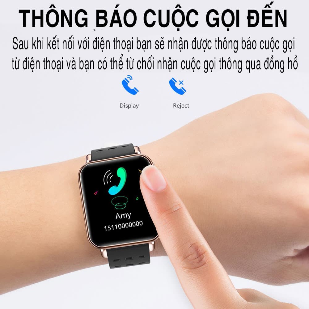 Đồng Hồ Thông Minh Z9 Pro - smartwatch pin cực lâu 5-10 ngày, chống nước tốt, dây thép sang trọng cho nam nữ