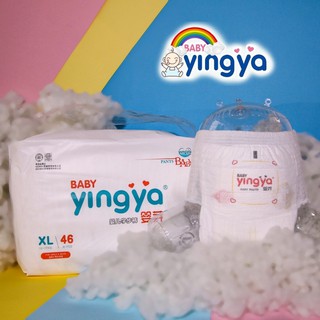[Mua 1 được 3] Tã/Bỉm dán/quần Yingya nội địa Trung size M54 miếng (6-11kg), bỉm mềm mỏng thấm hút tốt- Bimyingya2021