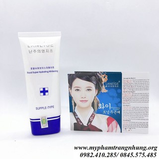 Sữa rửa mặt sạch nhờn dưỡng da laneige xanh