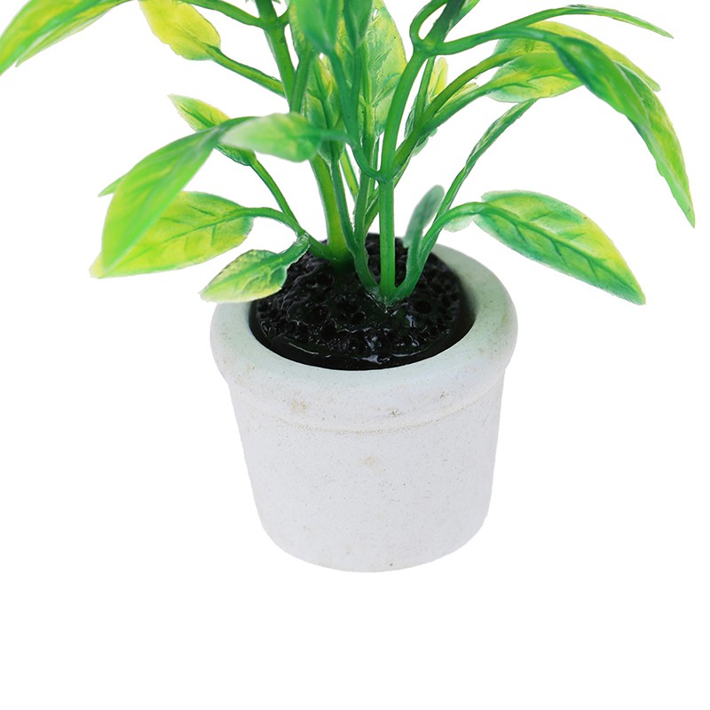 Cây Giả Trang Trí Nhà Búp Bê Tỉ Lệ 1: 1