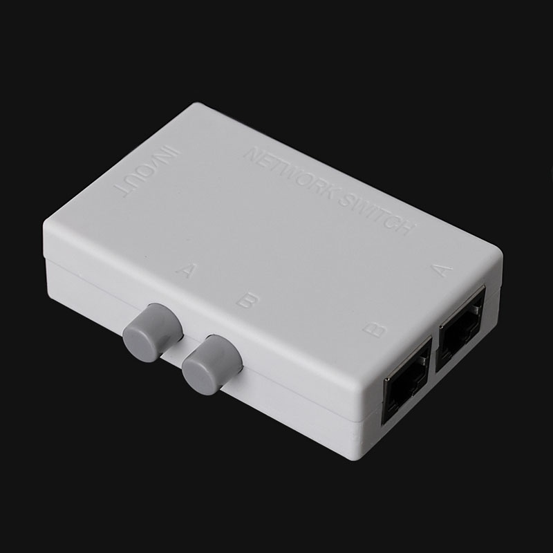 Đầu chia mạng 2 cổng AB 2 trong 1/1 đầu RJ45