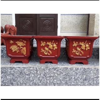 khuôn đúc chậu vuông 35 ( khuôn chậu ABs có lòng trong)