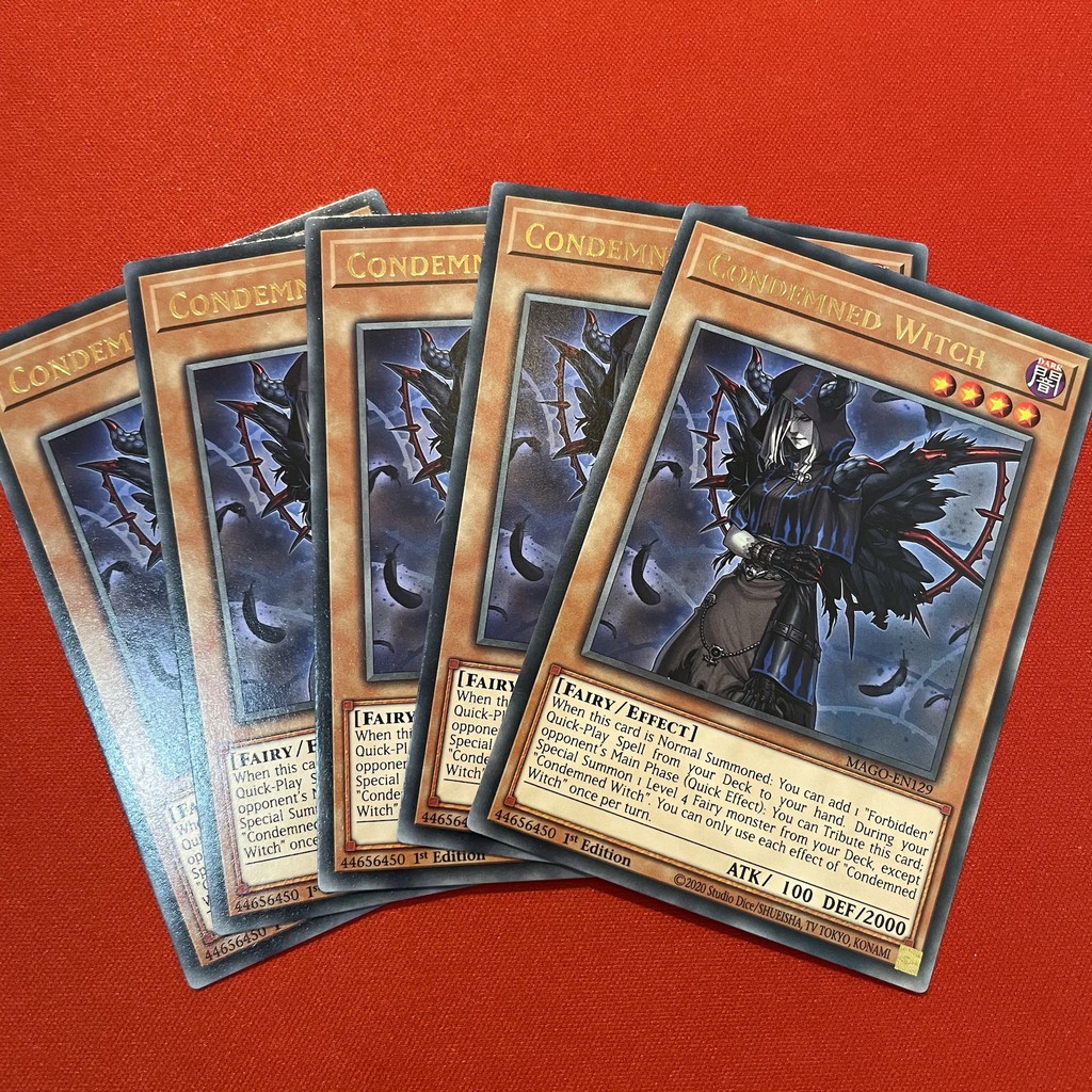 [EN][Thẻ Bài Yugioh Chính Hãng] Condemned Witch