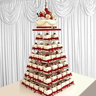 KỆ CUPCAKE MICA 7 TẦNG