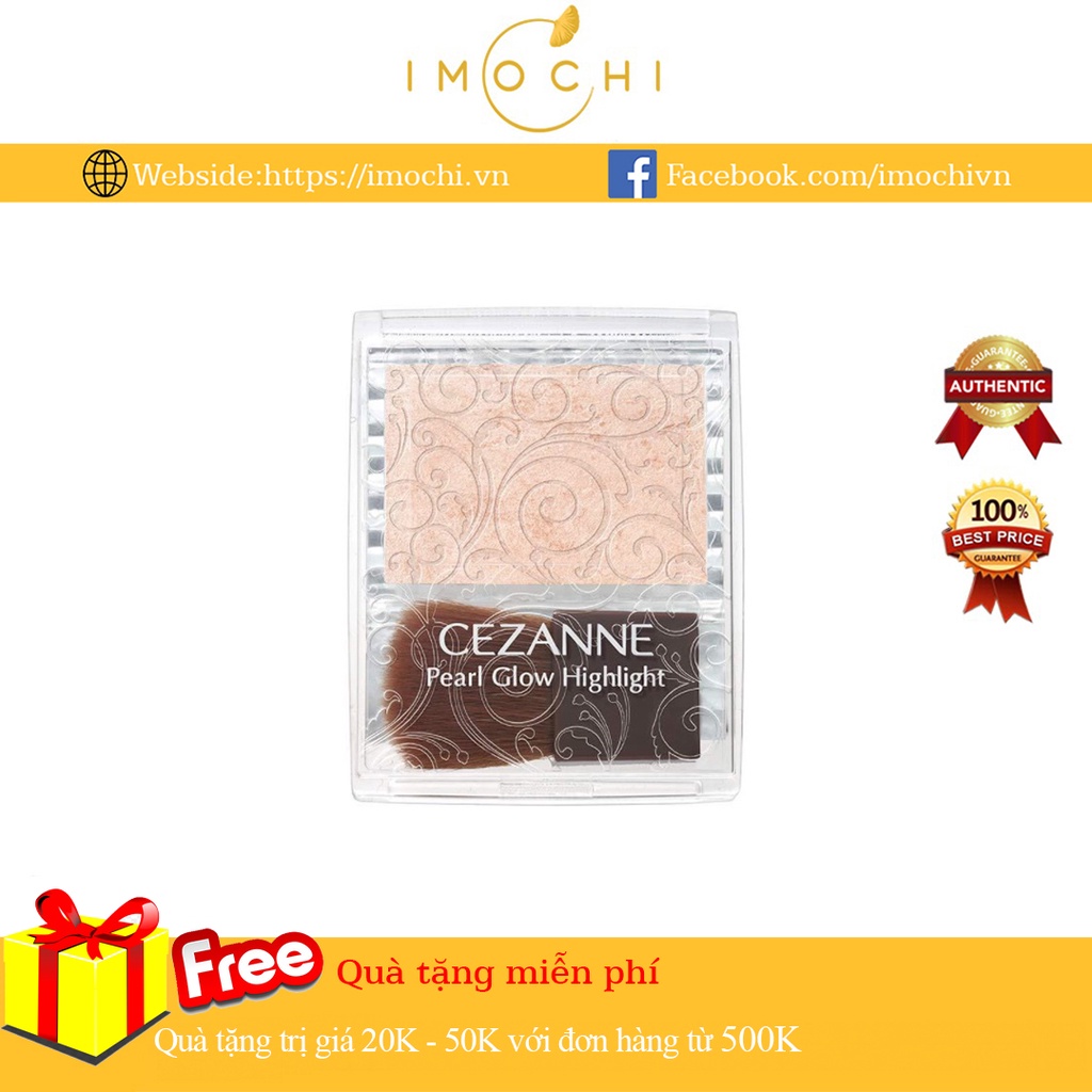 Phấn Bắt Sáng Cezanne Pearl Glow Highlight 01
